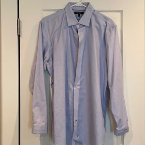 Tiny checked pattern dress shirt